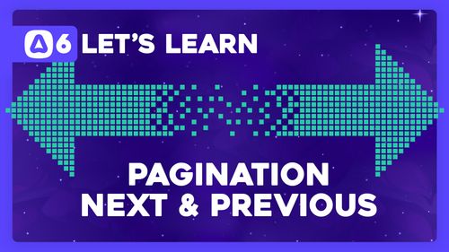 Pagination First, Last, Next, and Previous Buttons