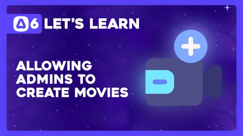 Allowing Admins to Create Movies