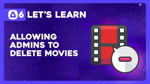Allowing Admins to Delete Movies