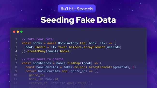 Seeding Fake Data