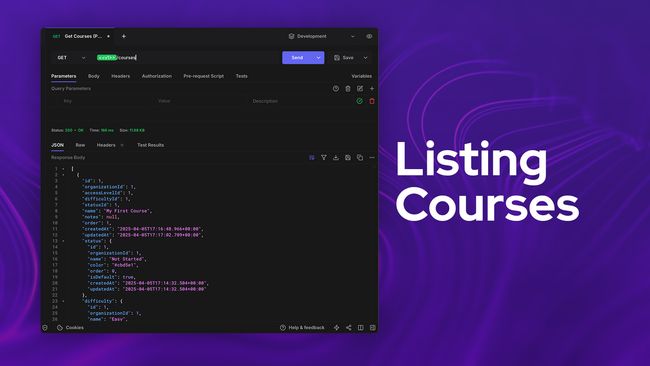 Listing Courses
