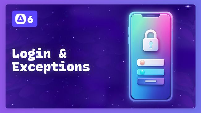 Login & Exceptions