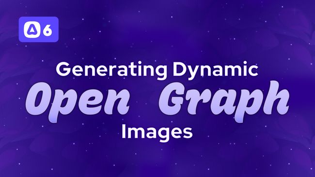 Generating Dynamic Open Graph Images