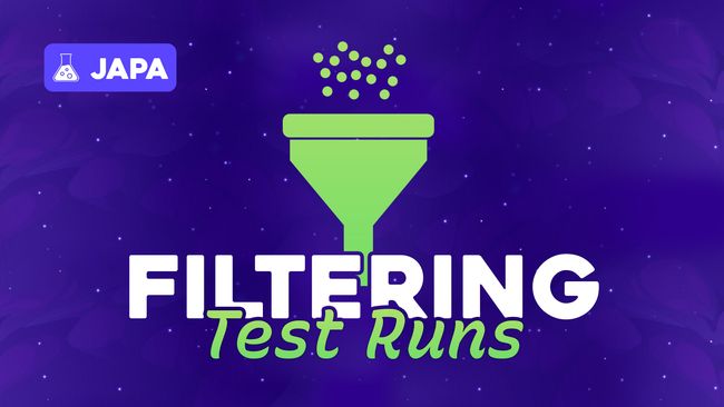 Filtering Test Runs