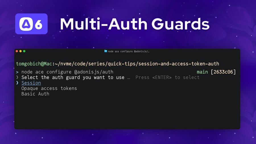 AdonisJS Scenarios: How To Configure & Use Multiple Authentication ...
