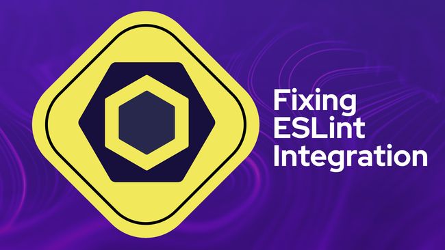Fixing ESLint Integration