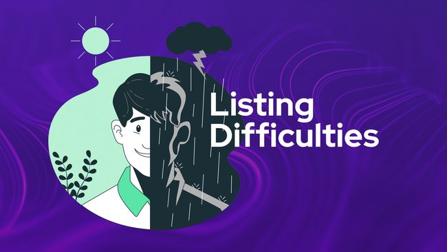 Listing Difficulties