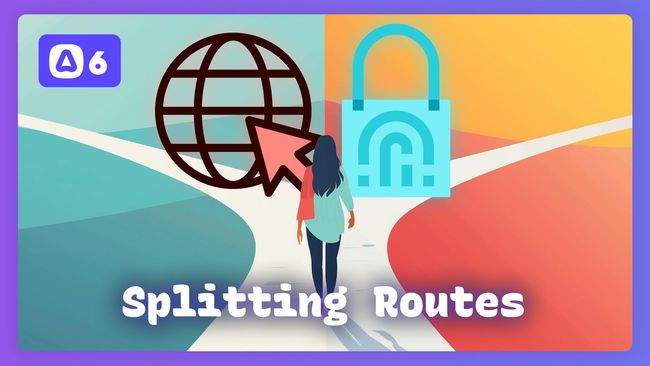 Splitting Our Routes Between Auth & Web