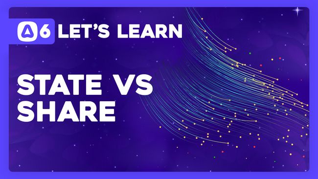 State vs Share Data Flow