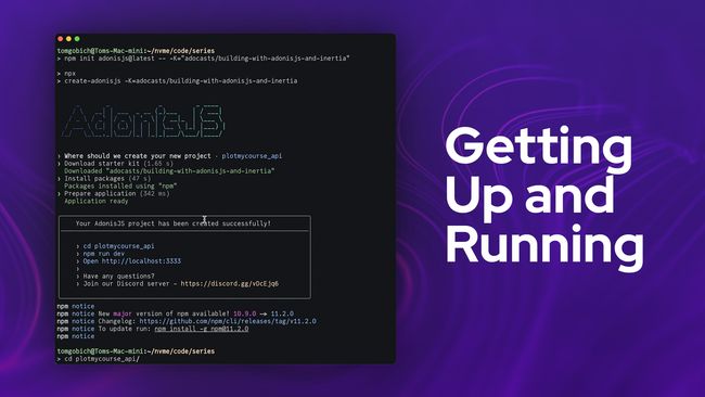 Getting Up and Running