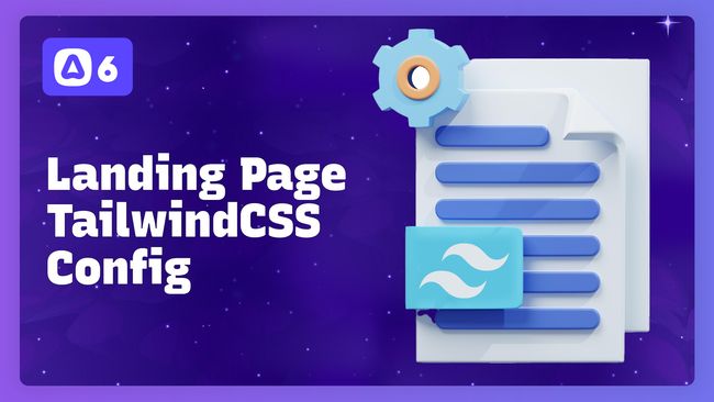 Landing Page TailwindCSS Config